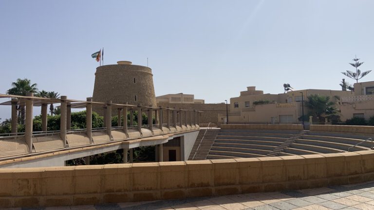 Vista del anfiteatro del castillo
